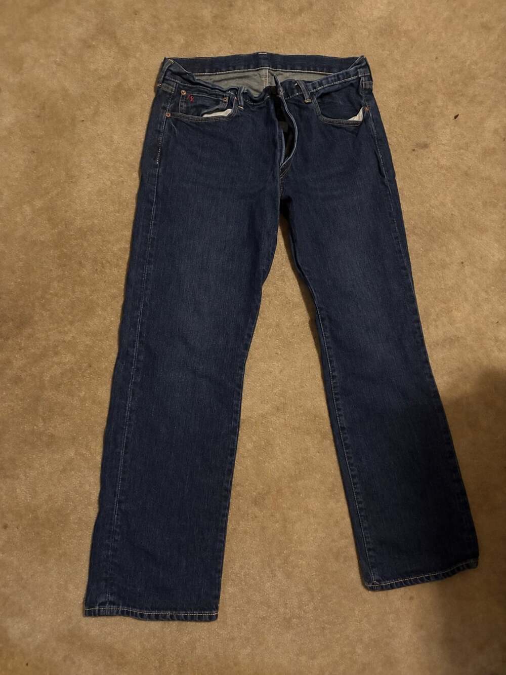 Polo Ralph Lauren Denim Jeans Size 34/30 Blue Classic Fit